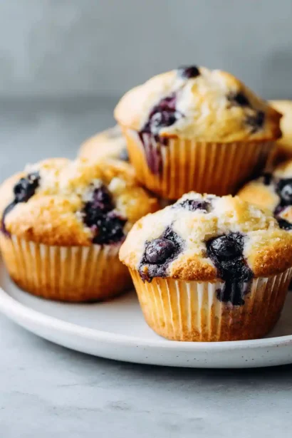 Muffins Myrtilles Airfryer