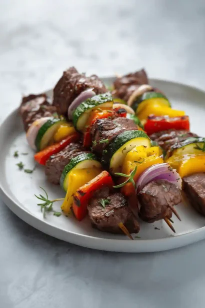 Brochettes Boeuf Airfryer