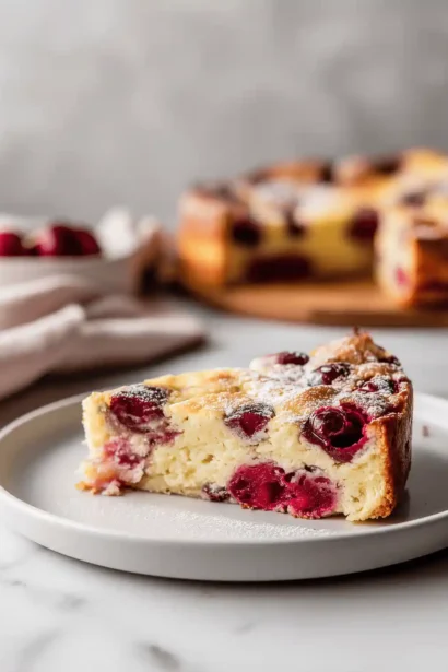 Clafoutis Cerises Airfryer