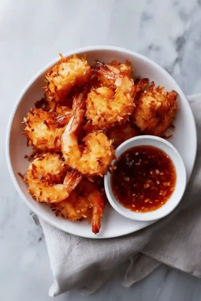 Crevettes Robe De Coco Airfryer