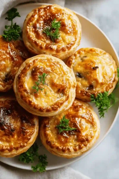 Minis Tourtes Champignons Airfryer