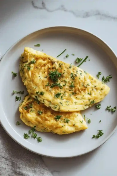 Omelette Fines Herbes Airfryer