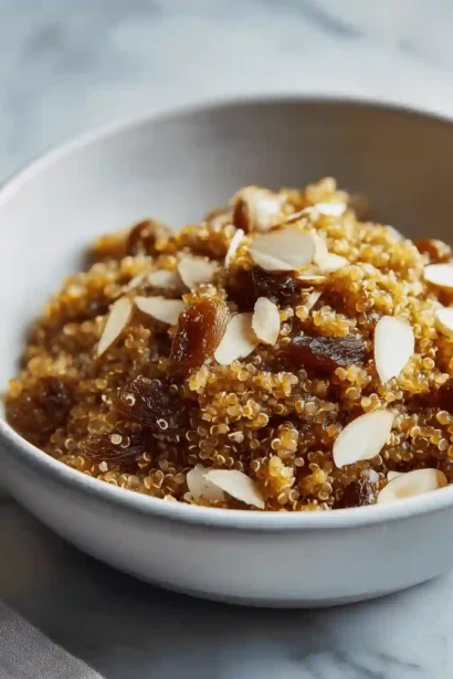 Quinoa Amandes Raisins Airfryer