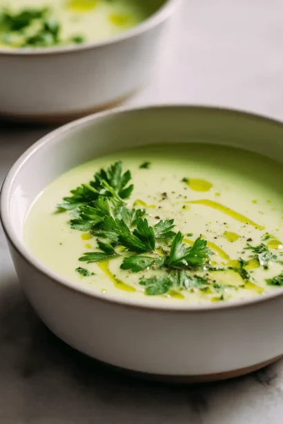 Soupe Detox Legumes Verts Airfryer