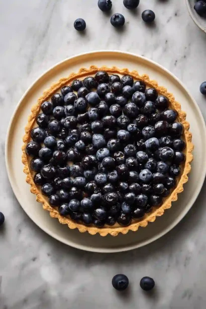 Tarte Aux Myrtilles Airfryer