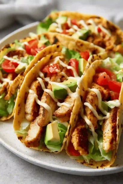 Wraps Poulet Airfryer
