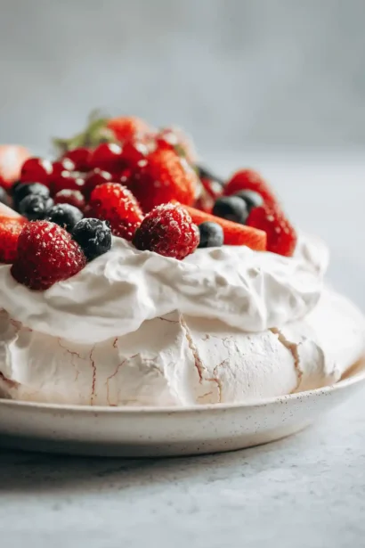 Pavlova Fruits Rouges Airfryer