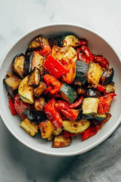 Ratatouille Croustillante Airfryer