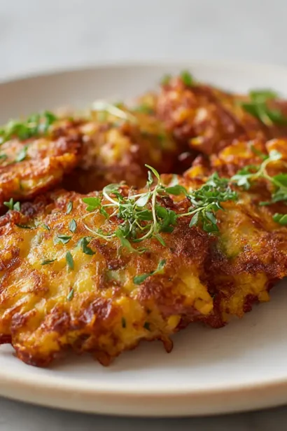 Accras de légumes préparés en Airfryer, croustillants et savoureux