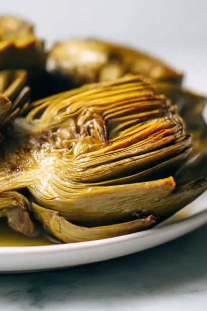 Artichauts rôtis au Airfryer, tendres et savoureux