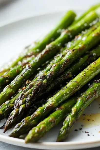 Asperges grillées au Airfryer, croustillantes et savoureuses
