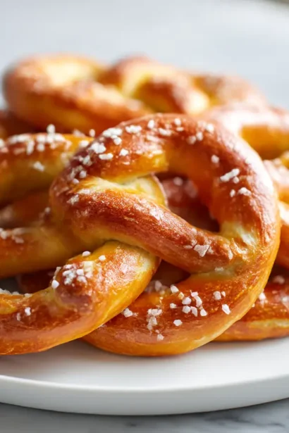 Bretzels maison au Airfryer, croustillants et savoureux