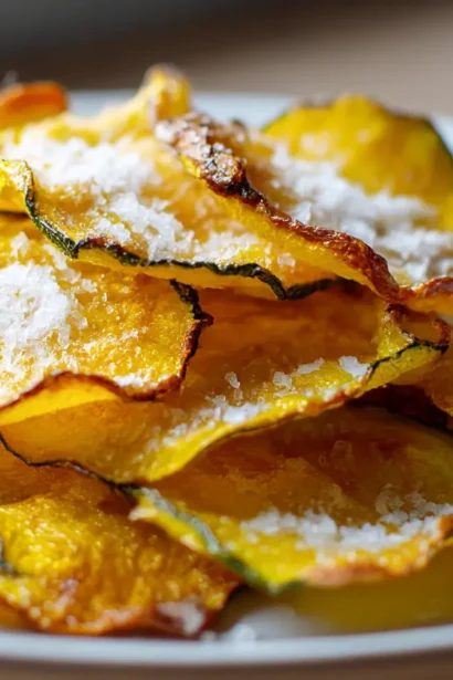 Chips de peau de courgette au Airfryer, croustillantes et savoureuses