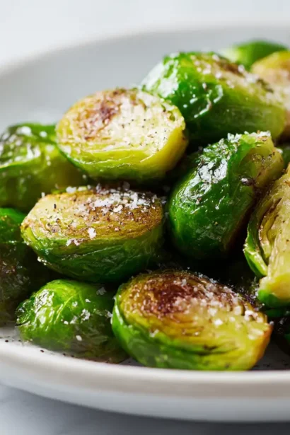 Choux de Bruxelles croustillants en Airfryer, savoureux et sains