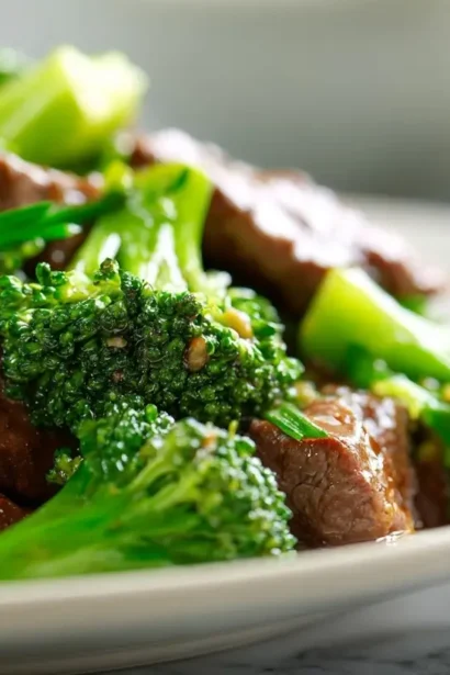 Bœuf au brocoli au Airfryer, savoureux et tendre