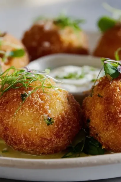 Croquettes de crabe en Airfryer, croustillantes et savoureuses