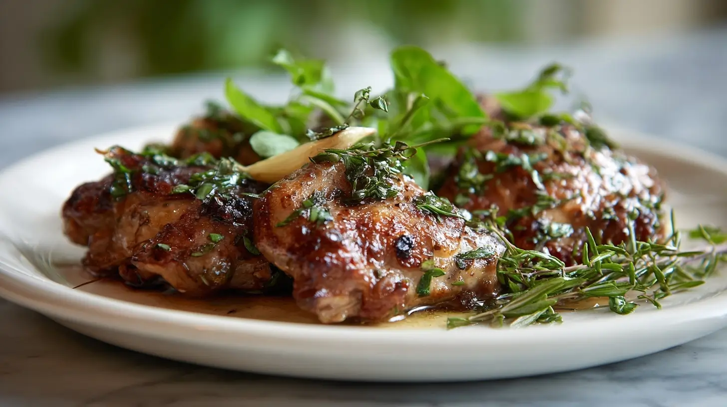 Cuisses de lapin croustillantes en Airfryer, savoureuses et juteuses