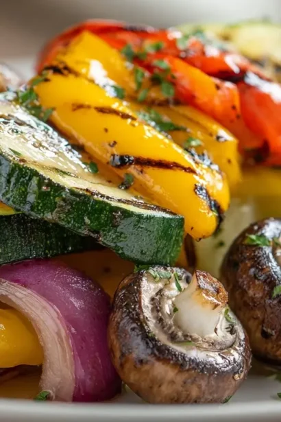 Légumes façon anticucho au Airfryer, grillés et savoureux