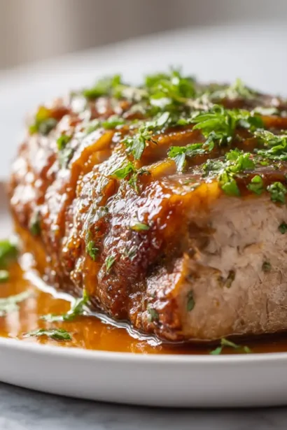 Rôti de porc au Airfryer, juteux et savoureux