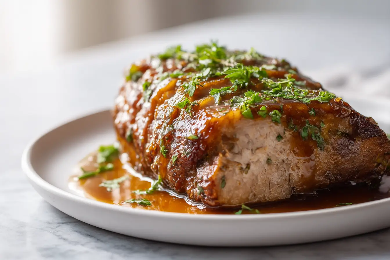 Rôti de porc au Airfryer, juteux et savoureux