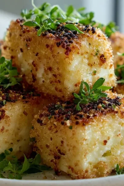 Roulés de feta croustillants au Airfryer, dorés et savoureux